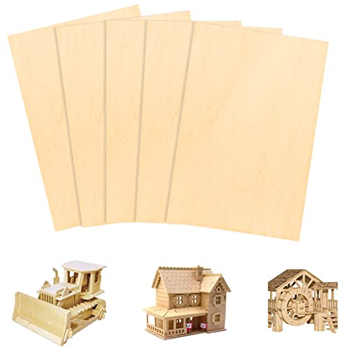 Chutoral 5 Stcke Balsaholz Platte,300 x 200 x 1.5 mm Rohlinge Balsa Holz Platten Dnne Linde Holzplatten fr DIY Handwerk Holz Mini Haus Boot Holzmodelle Chutoral 5 Stcke Balsaholz Platte,300 x 200 x 1.5 mm Rohlinge Balsa Holz Platten Dnne Linde Holzplatten fr DIY Handwerk Holz Mini Haus Boot Holzmodelle von Chutoral