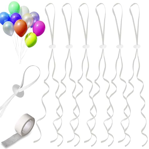 100 Stk Ballonverschlüsse mit Polyband, Luftballonverschlüsse für Ballons, Ballonband mit Schnellverschluss, Luftballon Schnur für Geburtstag, Hochzeit, Karnevals Deko, Party, Weihnachten 100 Stk Ballonverschlüsse mit Polyband, Luftballonverschlüsse für Ballons, Ballonband mit Schnellverschluss, Luftballon Schnur für Geburtstag, Hochzeit, Karnevals Deko, Party, Weihnachten von CiShow