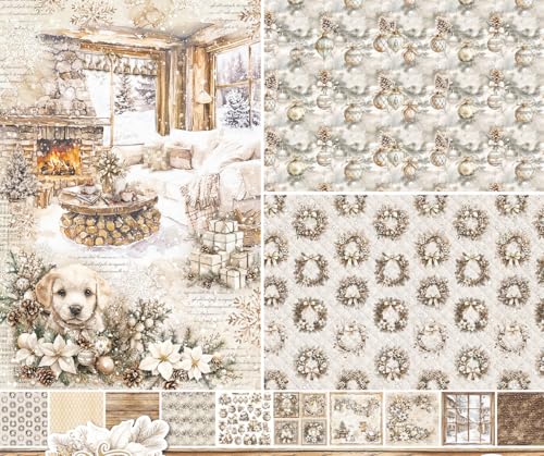 Ciao Bella 30,5 x 30,5 cm Musterpapierblock, 190 g/m² Karton (Wintersaison) von Ciao Bella