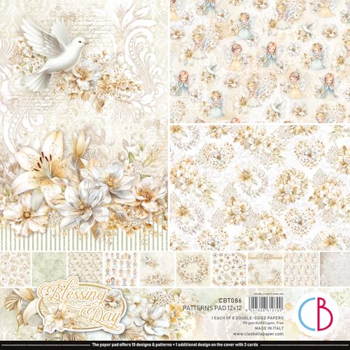 Ciao Bella Blessing Day Musterblock, 30,5 x 30,5 cm, 190 g/m² Karton Ciao Bella Blessing Day Musterblock, 30,5 x 30,5 cm, 190 g/m² Karton von Ciao Bella
