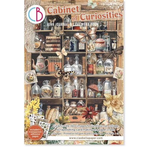 Ciao Bella Cabinet of Curiosities Ephemera Book A4 Ciao Bella Cabinet of Curiosities Ephemera Book A4 von Ciao Bella