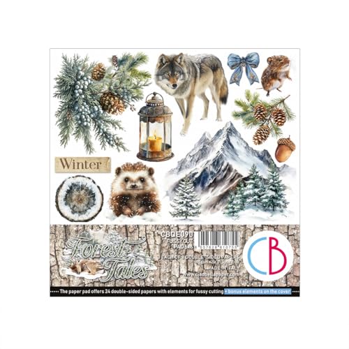 Ciao Bella Forest Tales Fussy Cut Pad 15,2 x 15,2 cm von Ciao Bella