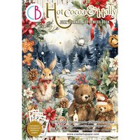 Junk Journal & Ephemera Book "Hot Cocoa & Holly" von Ciao Bella