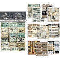 Mixed Media Sticker Set - Kind Thoughts Mixed Media Sticker Set - Kind Thoughts von Ciao Bella