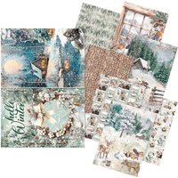 Motiv-Strohseiden Sortiment "Forest Tales", 8er-Set Motiv-Strohseiden Sortiment "Forest Tales", 8er-Set von Ciao Bella