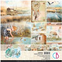 Scrapbook-Papier "delta" von Ciao Bella