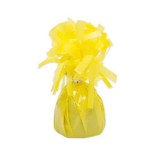Balloon Weight Dekogewicht für Ballons (175 g), gelb von Ciao