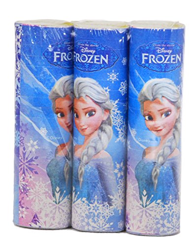 Ciao 28165 Disney Frozen Luftschlangen, 3-er Pack, weiß/blau von Ciao