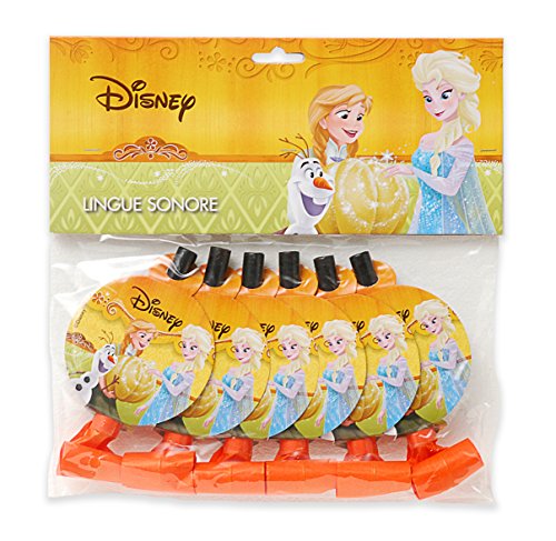 Ciao 29010 Klangsprachen mit Disney Frozen Halloween Deko, Orange, 6 Stück Ciao 29010 Klangsprachen mit Disney Frozen Halloween Deko, Orange, 6 Stück von Ciao