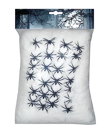 Ciao 31462 Cobweb Decoration, White, Black, 500g Ciao 31462 Cobweb Decoration, White, Black, 500g von Ciao