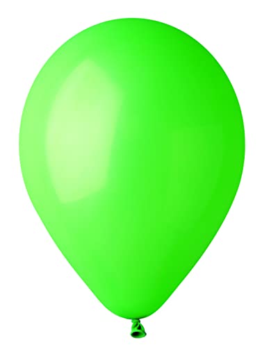Ciao Pack 100 balloons in natural latex G120 (Ø 33cm / 13'') ,grün von Ciao