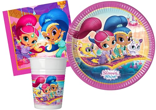 Ciao Y4614 Shimmer and Shine Party Table Set, Multicolor, 8 people Ciao Y4614 Shimmer and Shine Party Table Set, Multicolor, 8 people von Ciao