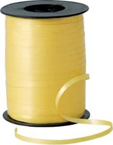 Dekoband Ribbon (5 mm x 460 m), gelb von Ciao