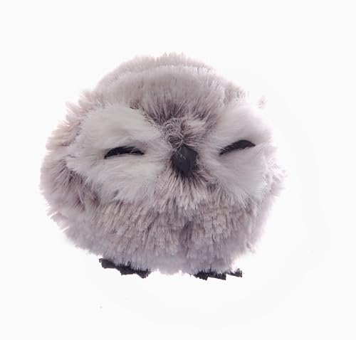 Owl Ball Cute (Ø7cm) Hanging Christmas Decoration, Grey von Ciao