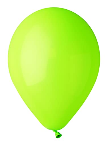 Pack 10 maxi balloons in natural latex Premium Quality G40 (Ø 100cm / 40"), dark green von Ciao