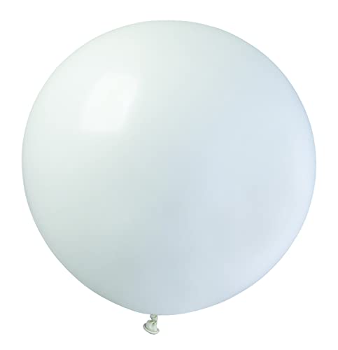 Pack 10 maxi balloons pearly in natural latex Premium Quality G40 (Ø 100cm / 40"), fuchsia pink pearl von Ciao