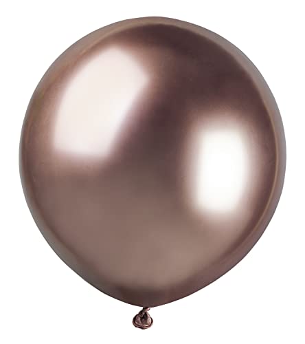 Pack 100 balloons in natural latex Premium Quality A50 (Ø 13cm / 5"), orange von Ciao