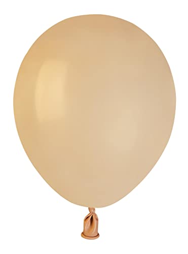 Pack 100 balloons in natural latex Premium Quality A50 (Ø 13cm / 5"), aquamarine green von Ciao