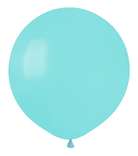 Pack 100 balloons in natural latex Premium Quality A50 (Ø 13cm / 5"), green von Ciao