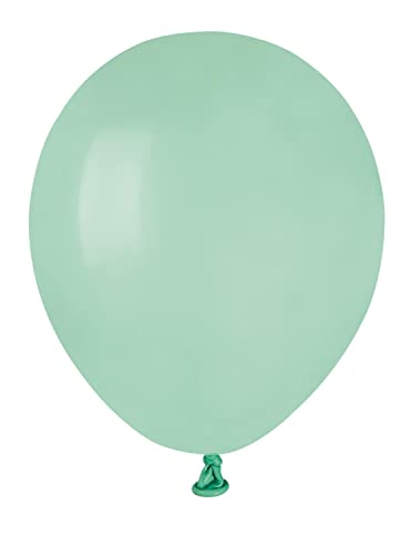 Pack 100 balloons in natural latex Premium Quality A50 (Ø 13cm / 5"), light blue von Ciao