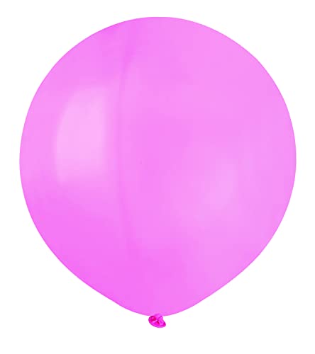 Pack 100 balloons in natural latex Premium Quality A50 (Ø 13cm / 5"), powder pink von Ciao