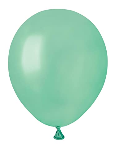 Pack 100 balloons in natural latex Premium Quality G120 (Ø 33cm / 13"), light blue von Ciao
