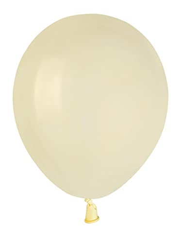 Pack 100 balloons in natural latex Premium Quality G120 (Ø 33cm / 13"), light green von Ciao