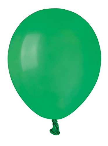 Pack 100 balloons in natural latex Premium Quality G120 (Ø 33cm / 13"), turquoise green von Ciao