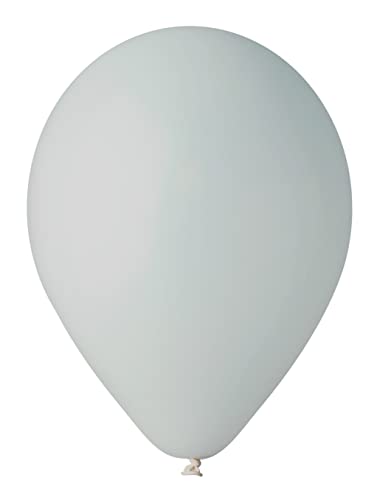 Pack 100 balloons pearly in natural latex Premium Quality G120 (Ø 33cm / 13"), aquamarine green pearl von Ciao