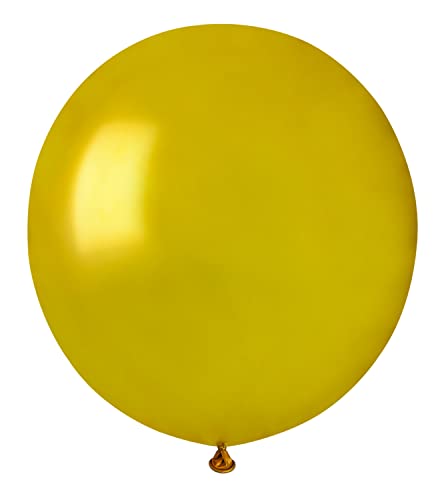 Pack 25 balloons in natural latex Premium Quality G150 (Ø 48cm / 19"), aquamarine green von Ciao