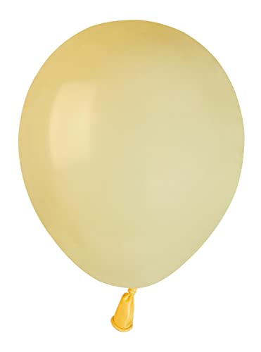 Pack 25 balloons metallized in natural latex Premium Quality G150 (Ø 48cm / 19"), silver metallized von Ciao