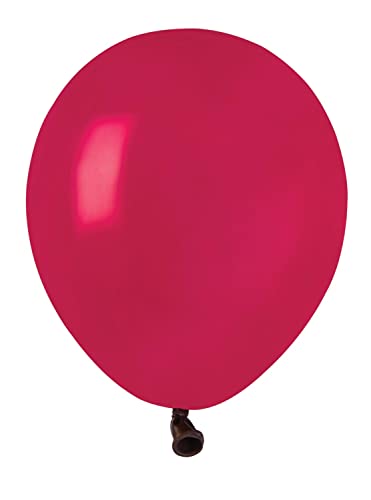 Pack 25 balloons pearly in natural latex Premium Quality G150 (Ø 48cm / 19"), red bordeaux pearl von Ciao
