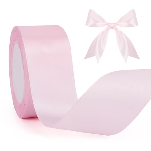 Geschenkband Rosa 40mm Satinband 23 Meters Schleifenband Rosa Für Geschenkverpackung Seidenband Pink Geschenkbänder Für Blumensträuße Stoffband Für Baby Party Dekoration Satinbänder Geschenkband Rosa 40mm Satinband 23 Meters Schleifenband Rosa Für Geschenkverpackung Seidenband Pink Geschenkbänder Für Blumensträuße Stoffband Für Baby Party Dekoration Satinbänder von Cidenbio