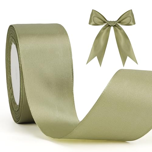Geschenkband Salbeigrün 40mm Satinband 23 Meters Schleifenband Für Geschenkverpackung Seidenband Grün Geschenkbänder Für Blumensträuße Basteln Stoffband Für Weihnachten Deko Satinbänder Geschenkband Salbeigrün 40mm Satinband 23 Meters Schleifenband Für Geschenkverpackung Seidenband Grün Geschenkbänder Für Blumensträuße Basteln Stoffband Für Weihnachten Deko Satinbänder von Cidenbio