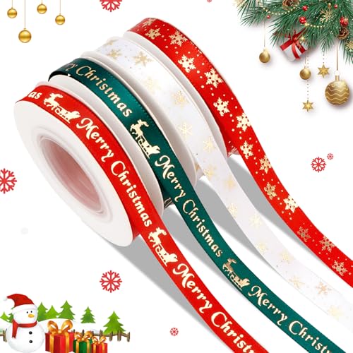 Geschenkband Weihnachten 36 Meters 4 Rollen Weihnachtsbänder 10mm Schleifenband Weihnachten Geschenkband Rot Weiss Grün Geschenkbänder Weihnachten Für Weihnachtsdekoration DIY Satinband Weihnachten Geschenkband Weihnachten 36 Meters 4 Rollen Weihnachtsbänder 10mm Schleifenband Weihnachten Geschenkband Rot Weiss Grün Geschenkbänder Weihnachten Für Weihnachtsdekoration DIY Satinband Weihnachten von Cidenbio