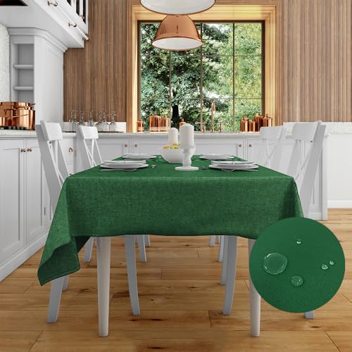 Cieffepi Home Collections Fleckabweisende Tischdecke TOLOSA in verschiedenen Größen und Farben (Grün, 150 x 400 cm) von Cieffepi Home Collections
