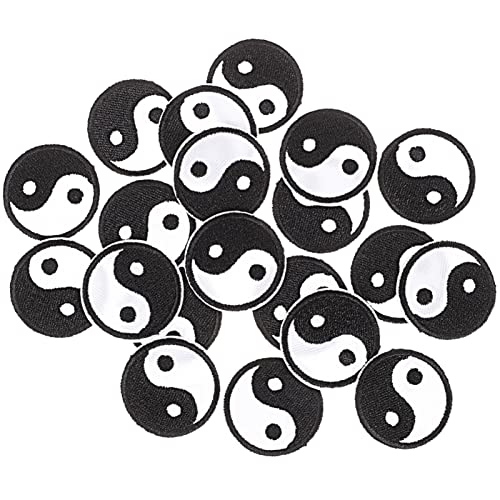 20st Klatsch Stickerei Chinesische Taoismus-Symbol-Patches Bestickt Aufnähen Jeans-Patches Lustige Aufnäher Zum Aufbügeln Bügelflicken Für Hemden Band-Patches Stoff Shirt Karikatur 20st Klatsch Stickerei Chinesische Taoismus-Symbol-Patches Bestickt Aufnähen Jeans-Patches Lustige Aufnäher Zum Aufbügeln Bügelflicken Für Hemden Band-Patches Stoff Shirt Karikatur von Ciieeo