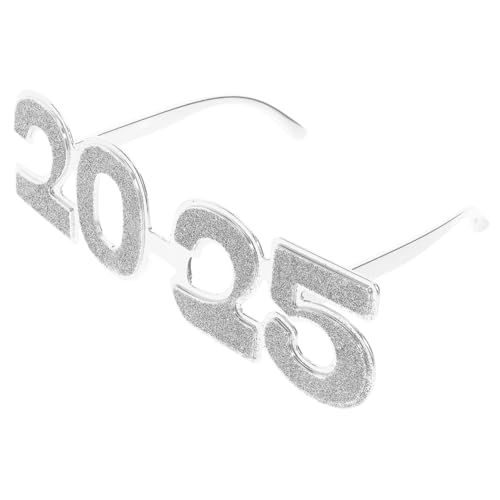 Ciieeo 1 Paar 2025 Brille Partybrillen Für Das Neue Jahr Gläser Silvesterbrille Partyzubehör Für Das Neue Jahr 2025 Mode Led Trendy 2025 Neujahrsbrille 2025 Nummernbrille Gold Stk Silver Ciieeo 1 Paar 2025 Brille Partybrillen Für Das Neue Jahr Gläser Silvesterbrille Partyzubehör Für Das Neue Jahr 2025 Mode Led Trendy 2025 Neujahrsbrille 2025 Nummernbrille Gold Stk Silver von Ciieeo