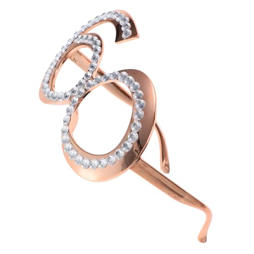 Ciieeo 1 Paar Nummernbrille für Geburtstagsfeiern Stilvolle Partygäste Accessoires Rhinestone Eyewear Leicht und Tragbar für Fotos und Jubiläumsfeiern Ciieeo 1 Paar Nummernbrille für Geburtstagsfeiern Stilvolle Partygäste Accessoires Rhinestone Eyewear Leicht und Tragbar für Fotos und Jubiläumsfeiern von Ciieeo