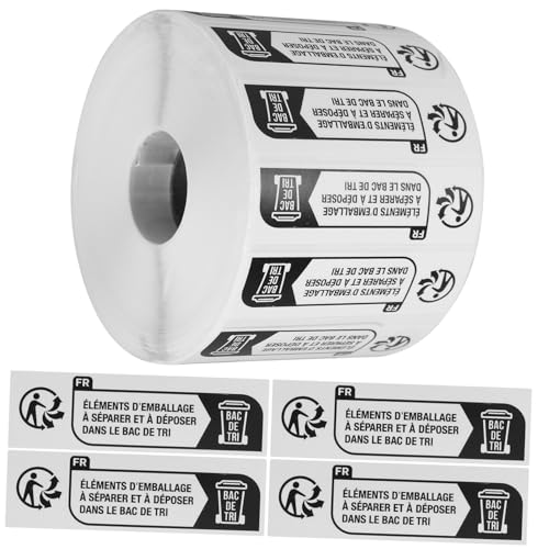 Ciieeo 1 Rolle Etikettenaufkleber Aufkleber recyceln drinnen Abfall Mülletiketten Zahlenaufkleber Vinyl Aufkleber für Müllrecycling Etiketten für Müll Müllklassifizierungsaufkleber Papier Ciieeo 1 Rolle Etikettenaufkleber Aufkleber recyceln drinnen Abfall Mülletiketten Zahlenaufkleber Vinyl Aufkleber für Müllrecycling Etiketten für Müll Müllklassifizierungsaufkleber Papier von Ciieeo