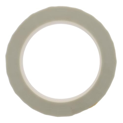 Ciieeo 1 Rolle Hochtemperaturbeständiges Band elektrisches Klebeband für den Innenbereich Industrielles Isolierband elektrisches Klebeband im Freien Glasgewebe Weiß von Ciieeo
