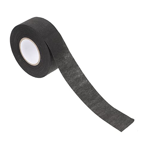 Ciieeo 1 Rolle Hochtemperaturbeständiges Isolierband Stoff Kabelbaum Wickelband Automobil Klebeband Kabelbaum Klebeband Kabelbaum Klebeband Schwarze Faser von Ciieeo