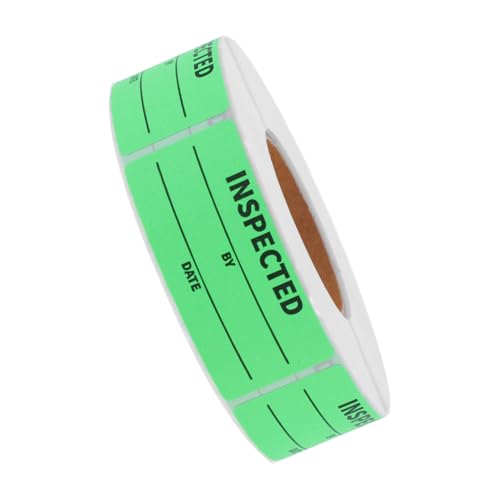 Ciieeo 1 Rolle Inventarkontroll-Tags klebrig Pantry -Etiketten organisieren halten Gefrierteletiketten Aufkleber für Inventaretiketten Bestandsaufkleber PVC Green Ciieeo 1 Rolle Inventarkontroll-Tags klebrig Pantry -Etiketten organisieren halten Gefrierteletiketten Aufkleber für Inventaretiketten Bestandsaufkleber PVC Green von Ciieeo