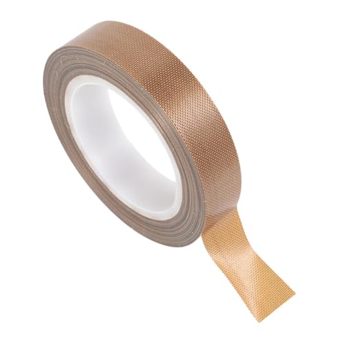 Ciieeo 1 Rolle Ptfe Klebeband Hitzebeständig und Langlebig für Vakuumiermaschinen und Industrielle Anwendungen Lange Hochviskos und Einfach zu Schneiden von Ciieeo