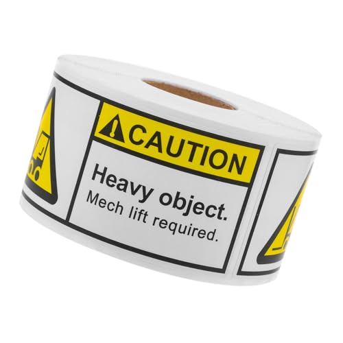Ciieeo 1 Rolle Schweres Warnlabel Aufkleber Verschieben von Etiketten Team-Lift-Versandetikett Team-Lift-Label Team-Lift-Etikett für schwere Pakete Ciieeo 1 Rolle Schweres Warnlabel Aufkleber Verschieben von Etiketten Team-Lift-Versandetikett Team-Lift-Label Team-Lift-Etikett für schwere Pakete von Ciieeo