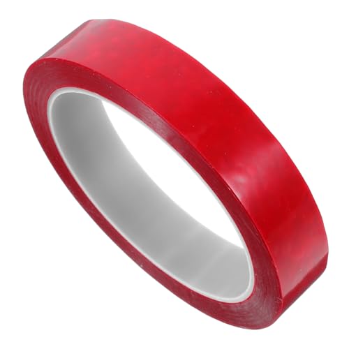 Ciieeo 1 Rolle Sicherheitsband Versandband, Rutschfestes Warnband manipulationsbeweis auf Band manipulationssichere Aufkleber Wickelband das Haustier rot von Ciieeo