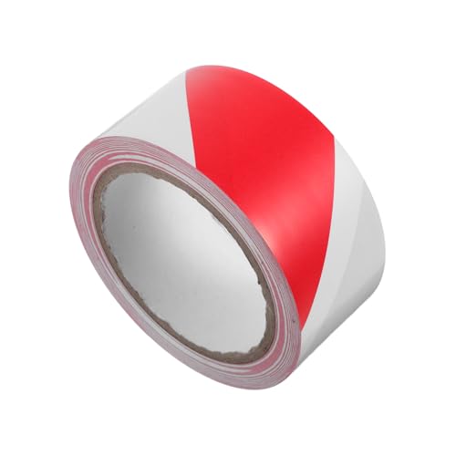 Ciieeo 1 Rolle Warnband Selbstklebend Robustes Sicherheitsband für Baustellen und Gesperrte Bereiche PVC Material Reißfest Einfach Anzubringen Vielseitig Einsetzbar von Ciieeo