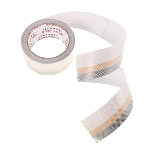 Ciieeo 1 Rolle Wartungsband Flecken Gewächshaus Überdachung Markise Reparaturband für Zelte Klebeband für Heimwerkerprojekte rv deckt reparaturband ab Sport Weiß von Ciieeo