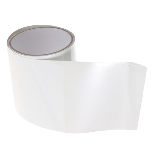 Ciieeo 1 Rolle Wasserdichtes Klebeband Wasserdichtes Band Schwarzes Klebeband Wasserdicht Wasserdichtes Nahtband Dichtungsband Für Rohrlecks Schlauchdichtband Weiß Pvc + Schmelzkleber von Ciieeo