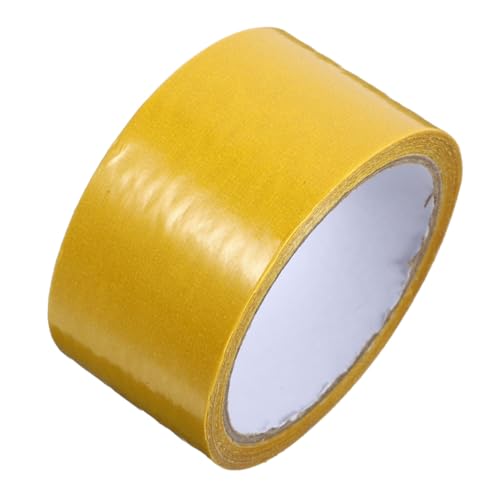 Ciieeo 1 Rolle doppelseitiges Klebeband Semming Tape kleiden Teppichbänder Polster klebrig Teppichklebeband für Teppich Teppichklebeband im Freien Gewebeband für Kleidung Gelb von Ciieeo